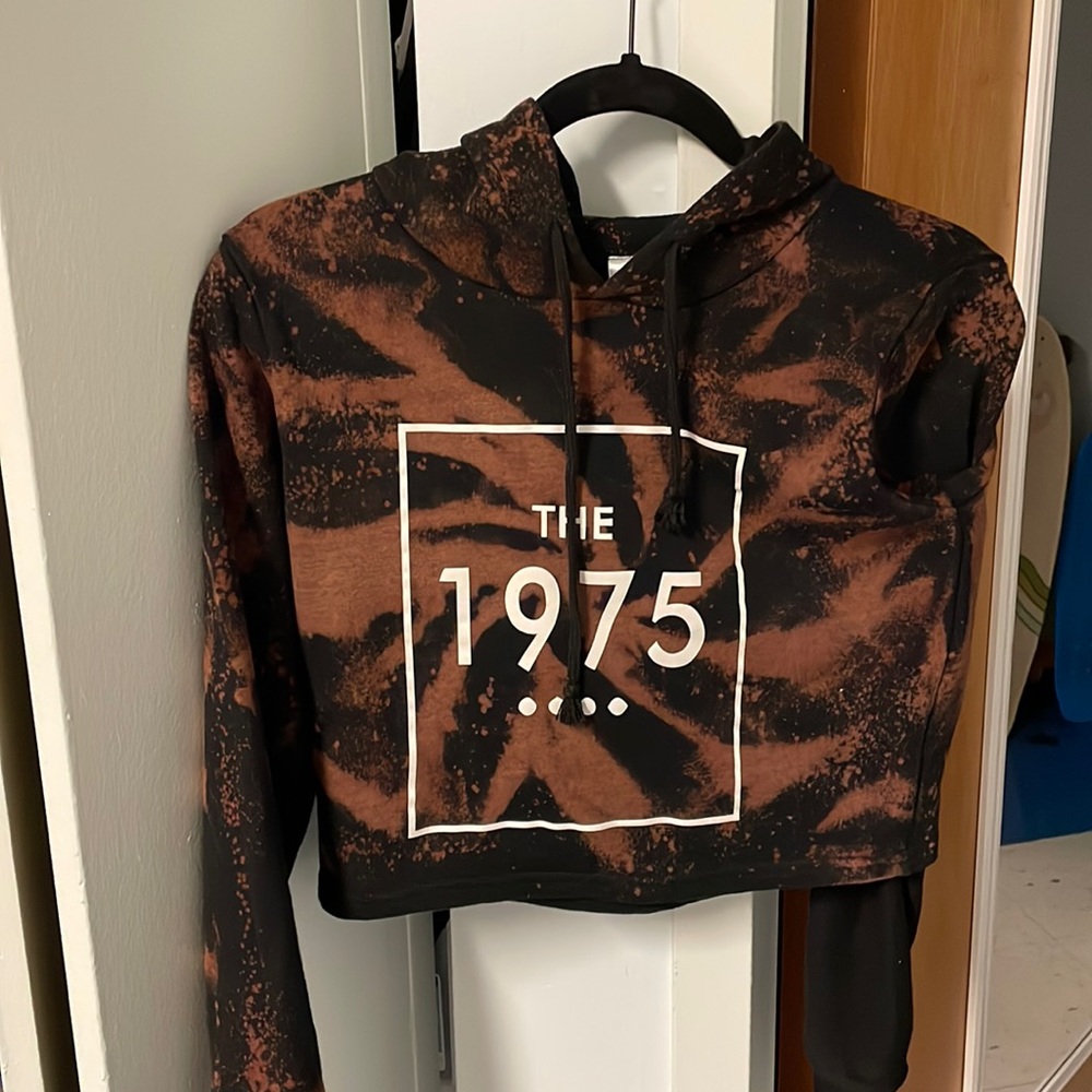 The 1975 Cropped Hoodie